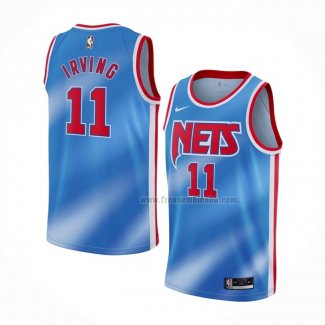 Maillot Brooklyn Nets Kyrie Irving NO 11 Classic 2020-21 Bleu