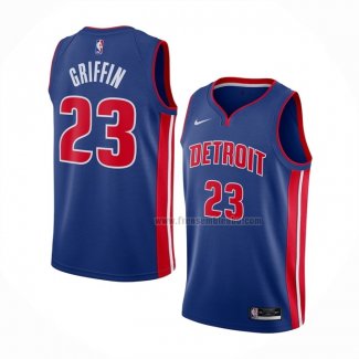 Maillot Detroit Pistons Blake Griffin NO 23 Icon 2020-21 Bleu