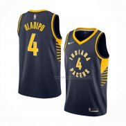 Maillot Indiana Pacers Victor Oladipo NO 4 Icon Bleu