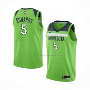 Maillot Minnesota Timberwolves Anthony Edwards NO 5 Statement Vert