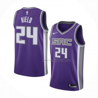 Maillot Sacramento Kings Buddy Hield NO 24 Icon Volet