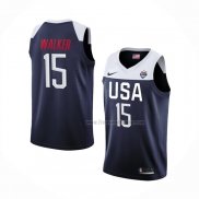 Maillot USA Kemba Walker 2019 FIBA Basketball World Cup Bleu