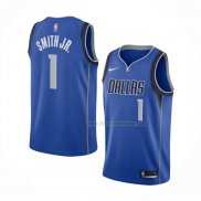 Maillot Dallas Mavericks Dennis Smith NO 1 Icon Bleu