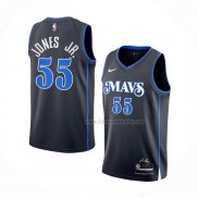 Maillot Dallas Mavericks Derrick Jones JR. NO 55 Ville 2023-24 Bleu