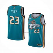 Maillot Detroit Pistons Jaden Ivey NO 23 Classic 2022-23 Vert