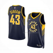 Maillot Indiana Pacers Pascal Siakam NO 43 Icon Bleu