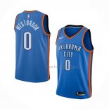 Maillot Oklahoma City Thunder Russell Westbrook NO 0 Icon Bleu