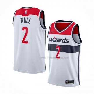 Maillot Washington Wizards John Wall NO 2 Association Blanc