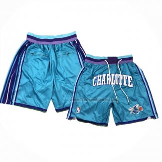 Short Charlotte Hornets Classics 1996-97 Bleu