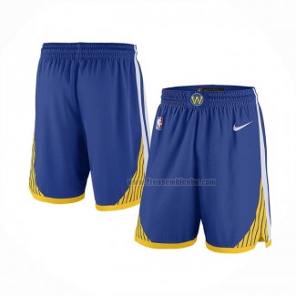 Short Golden State Warriors 2017-18 Bleu