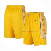 Short Los Angeles Lakers Ville Jaune