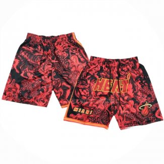 Short Miami Heat Special Year of The Tiger Rouge