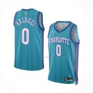 Maillot Charlotte Hornets Miles Bridges NO 0 Classic 2023-24 Vert