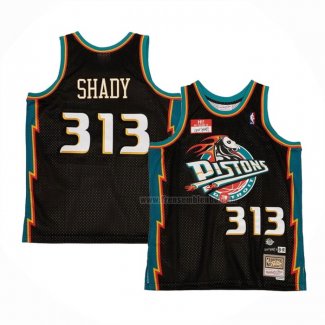 Maillot Detroit Pistons Slim Shad x Br NO 313 Noir