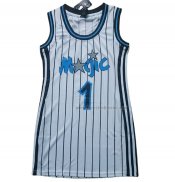 Maillot Femme Orlando Magic Anfernee Hardaway NO 1 Retro Blanc