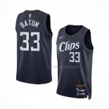 Maillot Los Angeles Clippers Nicolas Batum NO 33 Ville 2023-24 Bleu