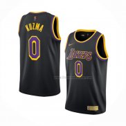 Maillot Los Angeles Lakers Kyle Kuzma NO 0 Earned 2020-21 Noir