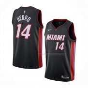 Maillot Miami Heat Tyler Herro NO 14 Icon 2020-21 Noir