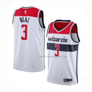 Maillot Washington Wizards Bradley Beal NO 3 Association 2019-20 Blanc