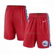 Short Philadelphia 76ers 2017-18 Rouge