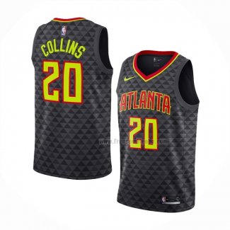 Maillot Atlanta Hawks John Collins NO 20 Icon Noir