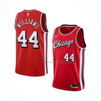 Maillot Chicago Bulls Patrick Williams NO 44 Ville 2021-22 Rouge