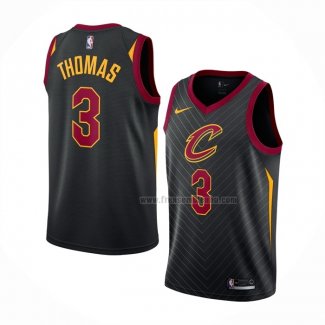 Maillot Cleveland Cavaliers Isaiah Thomas NO 3 Statement Noir