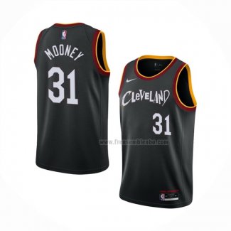 Maillot Cleveland Cavaliers Jarrett Allen NO 31 Ville 2020-21 Noir