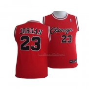 Maillot Enfant Chicago Bulls Michael Jordan NO 23 Rouge2