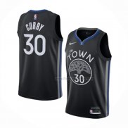 Maillot Golden State Warriors Stephen Curry NO 30 Ville Noir