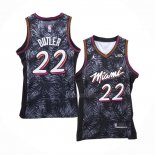 Maillot Miami Heat Jimmy Butler NO 22 Fashion Royalty Noir