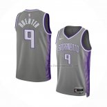 Maillot Sacramento Kings Kevin Huerter NO 9 Ville 2022-23 Gris