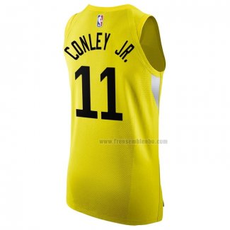 Maillot Utah Jazz Mike Conley JR. NO 11 Icon 2022-23 Jaune