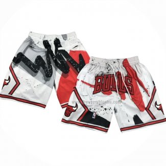 Short Chicago Bulls Just Don Rouge Blanc