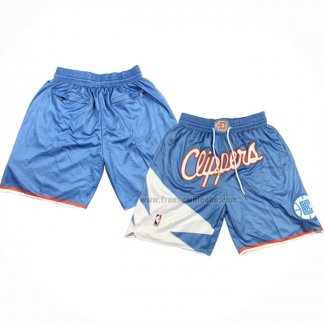 Short Los Angeles Clippers Ville Just Don Bleu