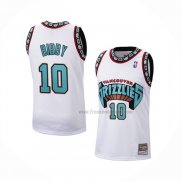 Maillot Memphis Grizzlies Mike Bibby NO 10 Historic Retro Blanc