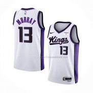 Maillot Sacramento Kings Keegan Murray NO 13 Association 2023-24 Blanc