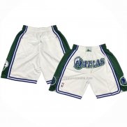 Short Dallas Mavericks Ville Just Don Blanc