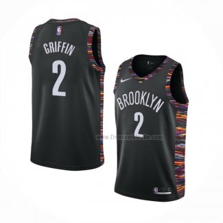 Maillot Brooklyn Nets Blake Griffin NO 2 Ville Noir