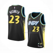 Maillot Indiana Pacers Aaron Nesmith NO 23 Ville 2023-24 Noir