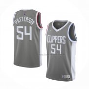 Maillot Los Angeles Clippers Patrick Patterson NO 54 Earned 2020-21 Gris