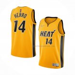 Maillot Miami Heat Tyler Herro NO 14 Earned 2020-21 Or