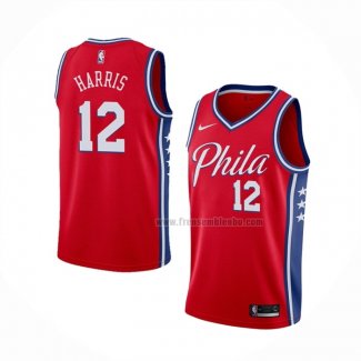 Maillot Philadelphia 76ers Tobias Harris NO 12 Statement 2020 Rouge