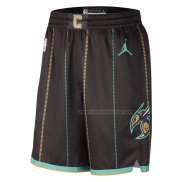 Short Charlotte Hornets Ville 2022-23 Noir