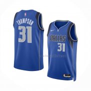 Maillot Dallas Mavericks David Thompson NO 31 Icon 2023-24 Bleu