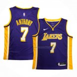 Maillot Los Angeles Lakers Carmelo Anthony NO 7 Statement Volet