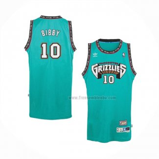 Maillot Memphis Grizzlies Mike Bibby NO 10 Historic Retro Vert