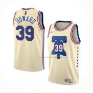 Maillot Philadelphia 76ers Dwight Howard NO 39 Earned 2020-21 Creme