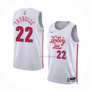 Maillot Philadelphia 76ers Matisse Thybulle NO 22 Ville 2022-23 Blanc