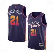 Maillot Phoenix Suns Keita Bates-Diop NO 21 Ville 2023-24 Volet